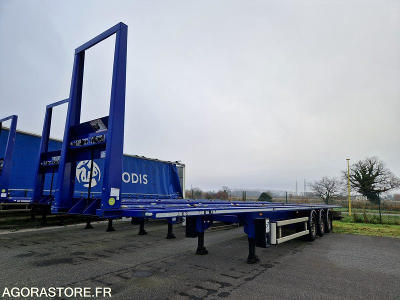 Remorque plateau Asca S322DM - 2019 - FE065JK - Semirremolque plataforma/ Caja abierta: foto 1 Remorque plateau Asca S322DM - 2019 - FE065JK - Semirremolque plataforma/ Caja abierta: foto 1