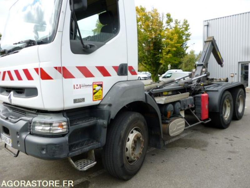 Renault Kerax 6x4 370DCI bras de dépose Marrel 16000kgs 521550 kms 2003 - Camión multibasculante, Camión grúa: foto 1 Renault Kerax 6x4 370DCI bras de dépose Marrel 16000kgs 521550 kms 2003 - Camión multibasculante, Camión grúa: foto 1