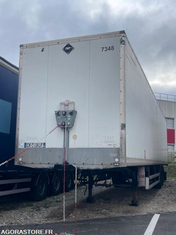 SEMI REMORQUE SAMRO - FOURGON - 2008 - Semirremolque caja cerrada: foto 1 SEMI REMORQUE SAMRO - FOURGON - 2008 - Semirremolque caja cerrada: foto 1