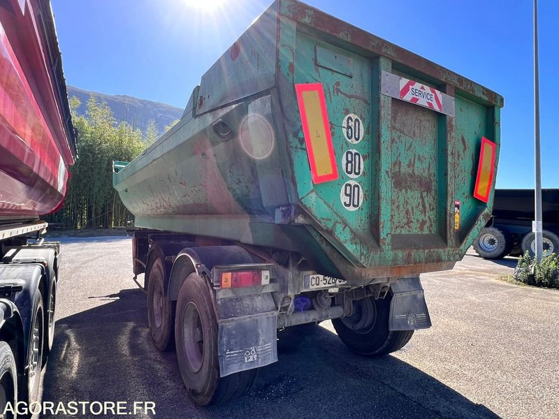 Semi remorque benne 2 essieux Metaco - Année 2001 - Semirremolque volquete: foto 5 Semi remorque benne 2 essieux Metaco - Année 2001 - Semirremolque volquete: foto 5