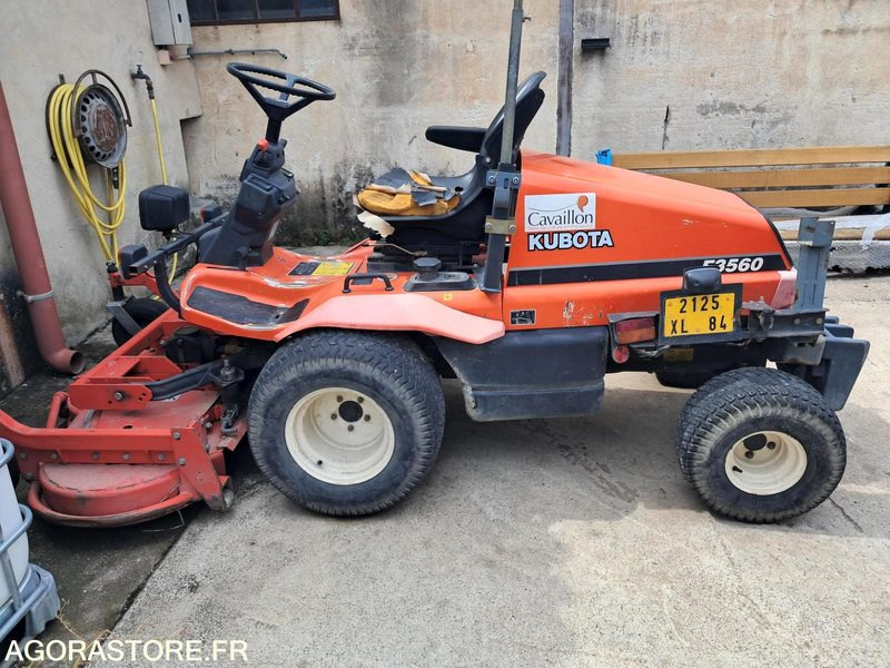 TONDEUSE AUTOPORTEE FRONTALE F3560 KUBOTA - Cortacésped: foto 1 TONDEUSE AUTOPORTEE FRONTALE F3560 KUBOTA - Cortacésped: foto 1