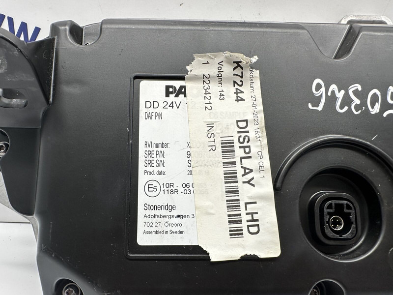 DAF Dashboard, instrumental cluster - Salpicadero para Camión: foto 3 DAF Dashboard, instrumental cluster - Salpicadero para Camión: foto 3