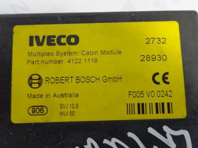 Iveco Multiplex System:Cabin Module ROBERT BOSCH GmbH - Unidad de control para Camión: foto 3 Iveco Multiplex System:Cabin Module ROBERT BOSCH GmbH - Unidad de control para Camión: foto 3