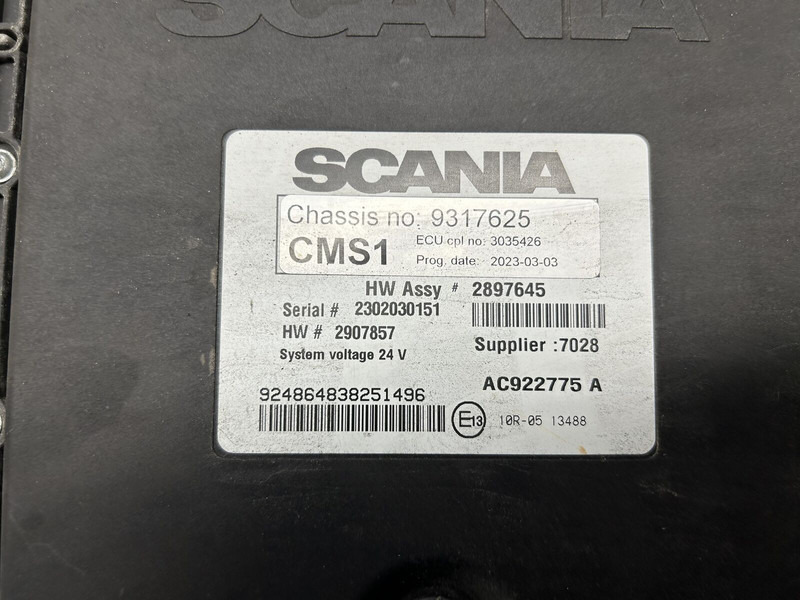 Scania CMS1 - Unidad de control para Camión: foto 3 Scania CMS1 - Unidad de control para Camión: foto 3