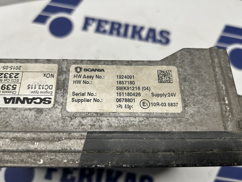 Scania DC13 115 ignition set - Unidad de control para Camión: foto 5 Scania DC13 115 ignition set - Unidad de control para Camión: foto 5