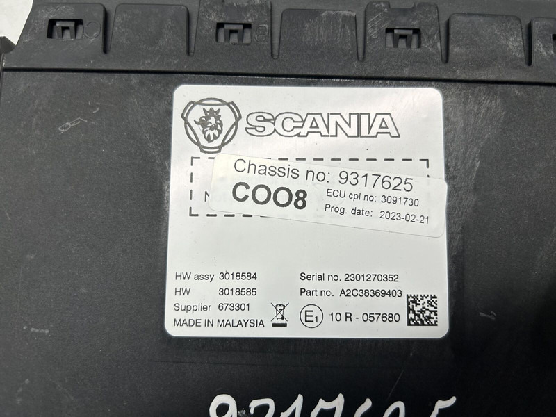 Scania DC13 175 ignition set, ECU - Unidad de control para Camión: foto 5 Scania DC13 175 ignition set, ECU - Unidad de control para Camión: foto 5