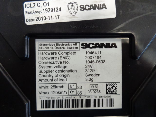 Scania Instrument cluster fully working - Salpicadero para Camión: foto 4 Scania Instrument cluster fully working - Salpicadero para Camión: foto 4