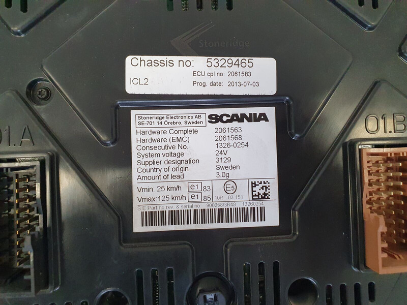 Scania instrument cluster - Salpicadero para Camión: foto 3 Scania instrument cluster - Salpicadero para Camión: foto 3