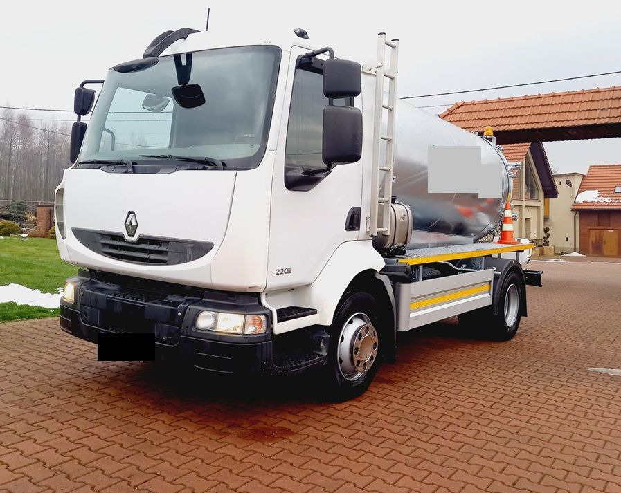 Renault MIDLUM 220 DXI EURO 5 ASENIZACJA 7000 LITRÓW ASENIZACYJNY BECZKA - Camión cisterna: foto 3 Renault MIDLUM 220 DXI EURO 5 ASENIZACJA 7000 LITRÓW ASENIZACYJNY BECZKA - Camión cisterna: foto 3