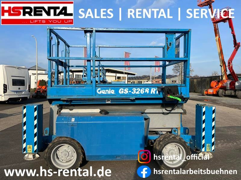 Genie GS3268 RT diesel 4x4 12m (1480) - Plataforma de tijeras: foto 1 Genie GS3268 RT diesel 4x4 12m (1480) - Plataforma de tijeras: foto 1
