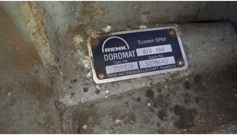 Mercedes-Benz Doromat 874 AM .W4B 110\3 G4-130. - Caja de cambios: foto 3 Mercedes-Benz Doromat 874 AM .W4B 110\3 G4-130. - Caja de cambios: foto 3