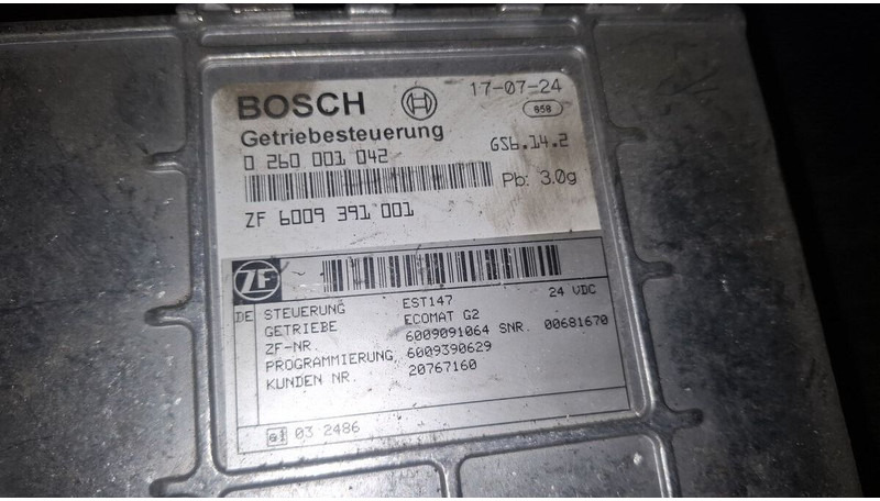 Scania кпп 602С .0260001031 . 032. 041. - Unidad de control: foto 4 Scania кпп 602С .0260001031 . 032. 041. - Unidad de control: foto 4
