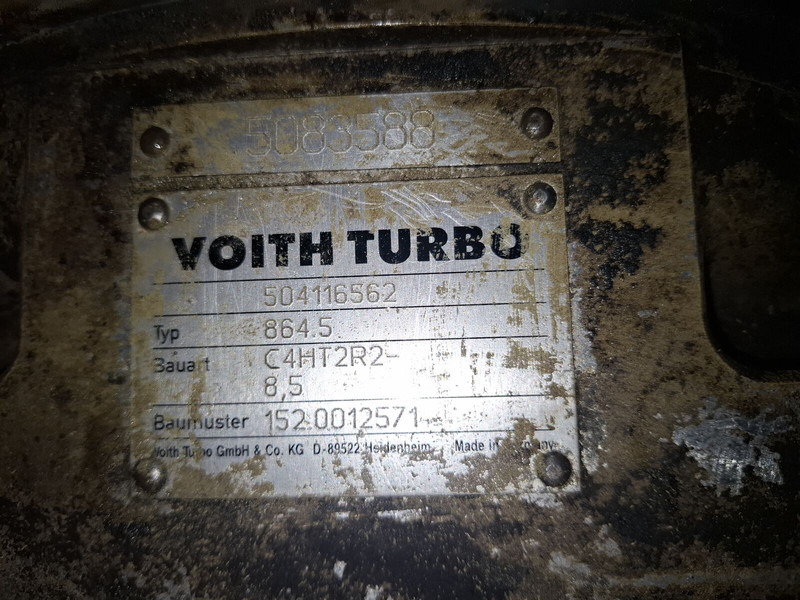 Volvo VOITH 864.5 \ 854.5 \ 854.3E. 864.3E/ 864.3/ 861/ 863 - Caja de cambios: foto 3 Volvo VOITH 864.5 \ 854.5 \ 854.3E. 864.3E/ 864.3/ 861/ 863 - Caja de cambios: foto 3