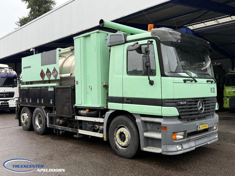 Mercedes-Benz ACTROS 2531 L 6X2/NLA ADR, RVS tank, Naafreductie - Limpieza de alcantarillado: foto 1 Mercedes-Benz ACTROS 2531 L 6X2/NLA ADR, RVS tank, Naafreductie - Limpieza de alcantarillado: foto 1