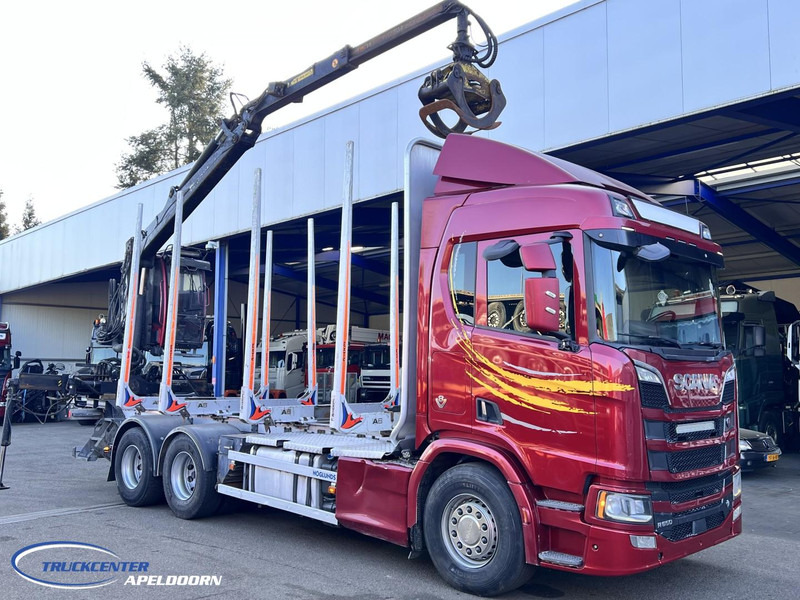 Scania R650 V8 NGS 6x4, Retarder, Jonsered ('18) - Camión forestal, Camión grúa: foto 1 Scania R650 V8 NGS 6x4, Retarder, Jonsered ('18) - Camión forestal, Camión grúa: foto 1