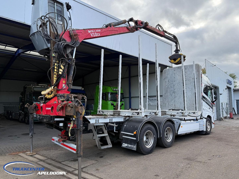Volvo FH 650 6x4, FTG V1000X.81 Houtkraan - Camión forestal, Camión grúa: foto 2 Volvo FH 650 6x4, FTG V1000X.81 Houtkraan - Camión forestal, Camión grúa: foto 2