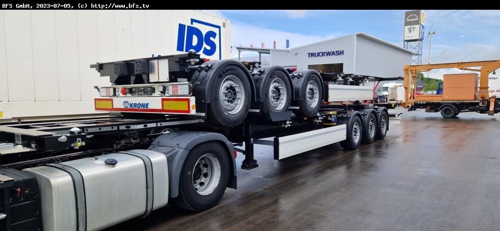 Krone Container Chassi SDC 27 eLTU5-2 Krone Container Chassi SDC 27 eLTU5-2 - Semirremolque portacontenedore/ Intercambiable: foto 3 Krone Container Chassi SDC 27 eLTU5-2 Krone Container Chassi SDC 27 eLTU5-2 - Semirremolque portacontenedore/ Intercambiable: foto 3