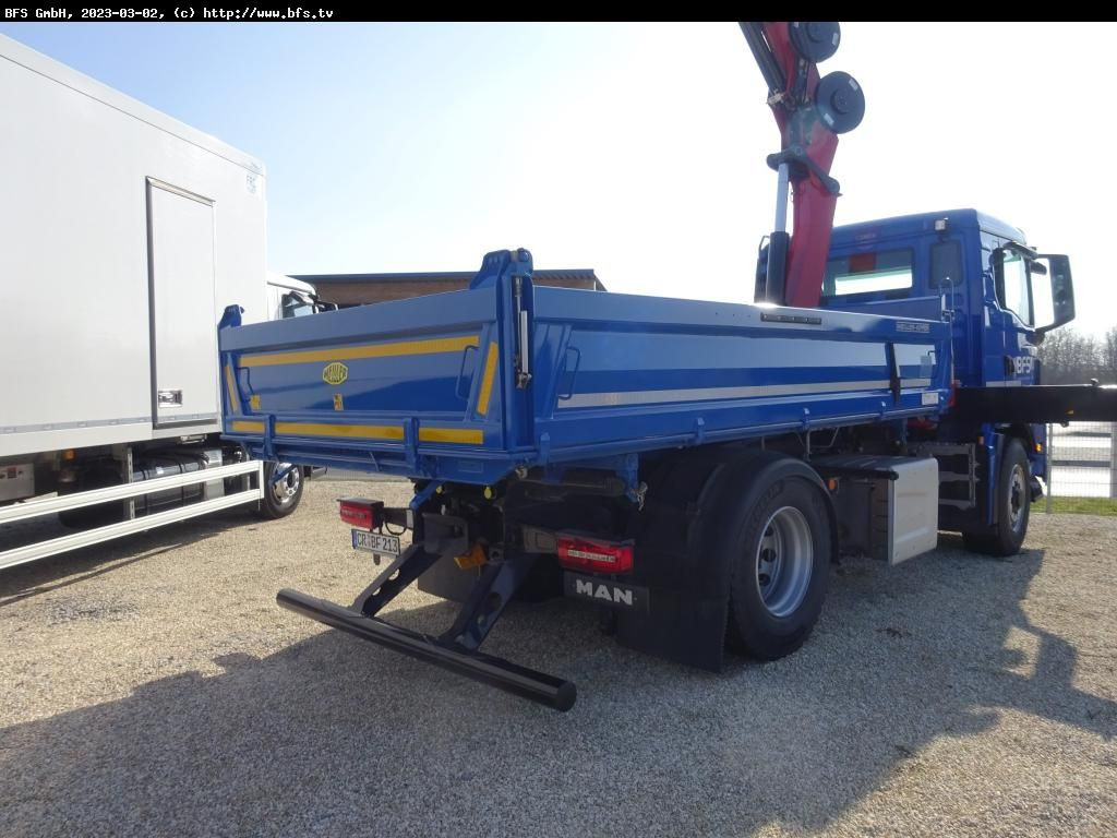 MAN TGS (TG3) 18.470 4x4H BL CH TG3 Hydrodrive, HMF, - Camión volquete: foto 3 MAN TGS (TG3) 18.470 4x4H BL CH TG3 Hydrodrive, HMF, - Camión volquete: foto 3