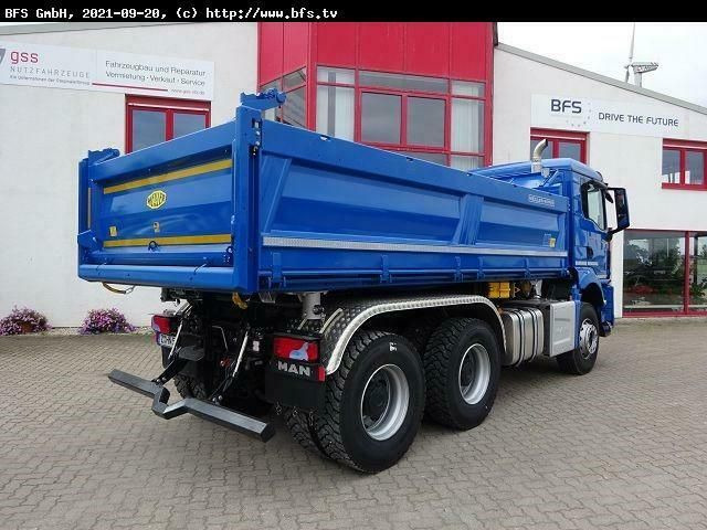 MAN TGS (TG3) 33.470 6x4 BB 3-Achsen, 3-Seiten Meill - Camión volquete: foto 3 MAN TGS (TG3) 33.470 6x4 BB 3-Achsen, 3-Seiten Meill - Camión volquete: foto 3
