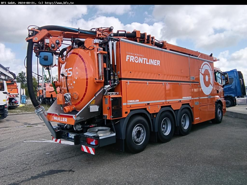 MAN TGS (TG3) 35.510 8x4-4 BL CH MÜLLER Canalmaster - Limpieza de alcantarillado: foto 2 MAN TGS (TG3) 35.510 8x4-4 BL CH MÜLLER Canalmaster - Limpieza de alcantarillado: foto 2