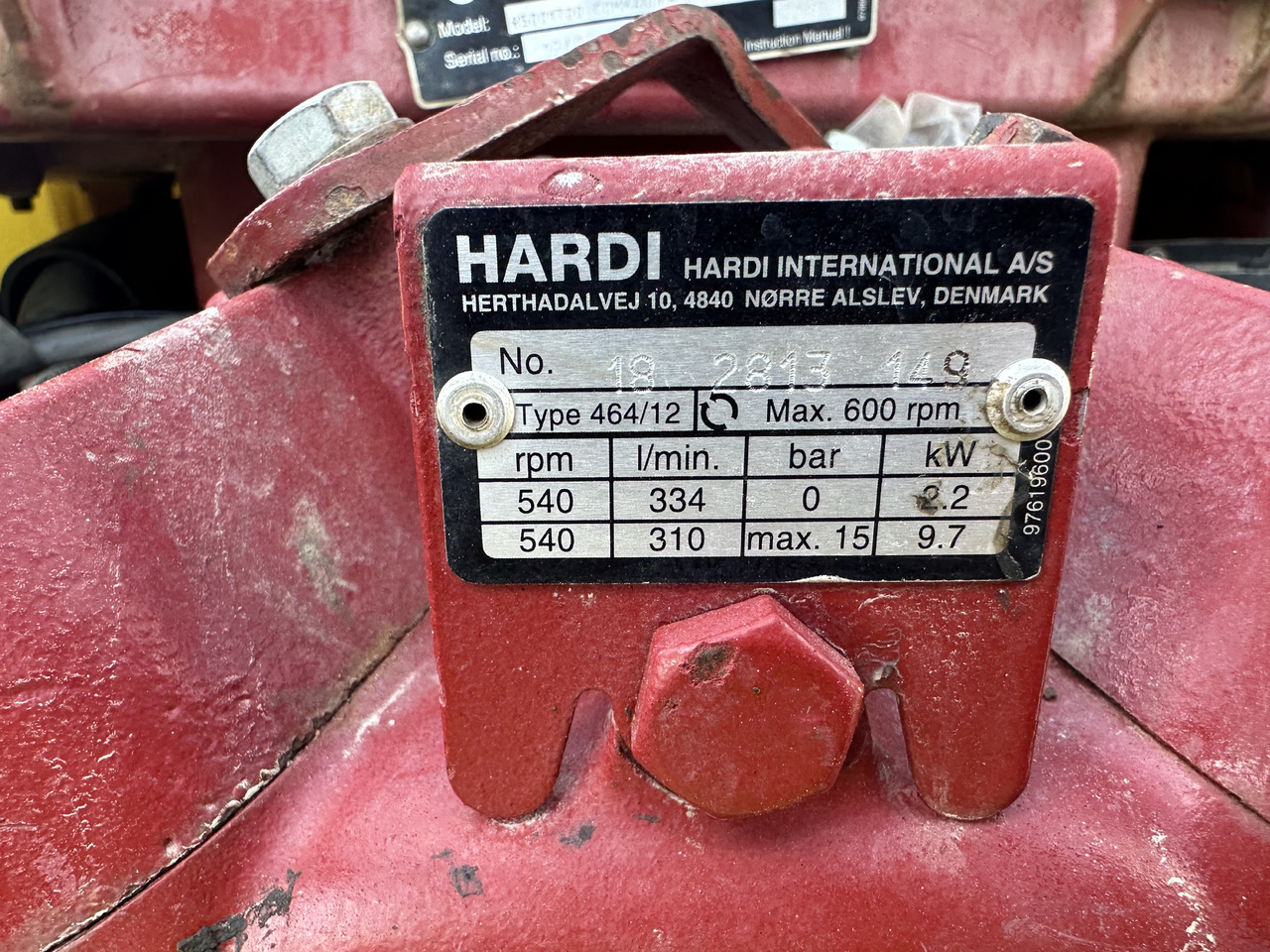 Hardi Commander 4400 30m GPS - Pulverizador arrastrado: foto 3 Hardi Commander 4400 30m GPS - Pulverizador arrastrado: foto 3