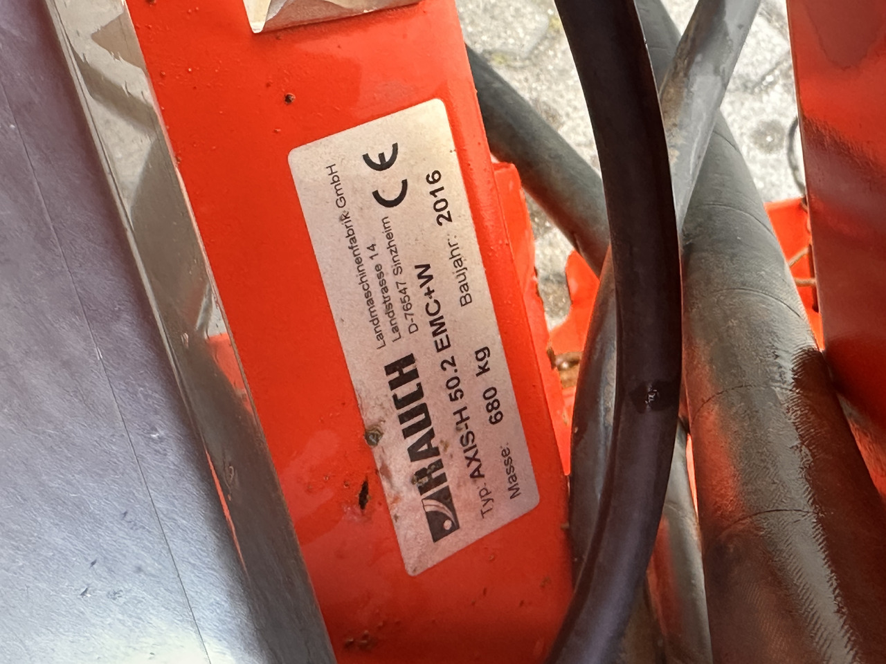 RAUCH AXIS-H 50.2 EMC+W VariSpread Dynamic GPS CCI 1200 IsoBus - Esparcidor de fertilizantes: foto 5 RAUCH AXIS-H 50.2 EMC+W VariSpread Dynamic GPS CCI 1200 IsoBus - Esparcidor de fertilizantes: foto 5