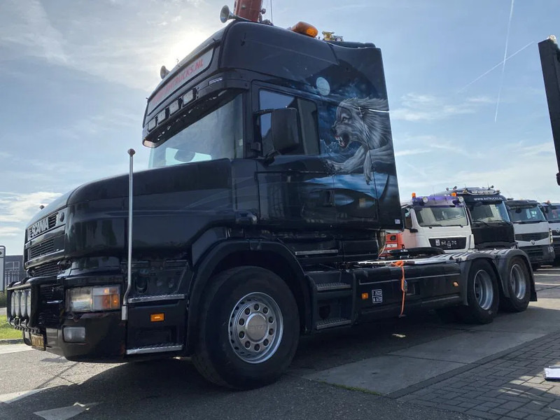 Scania T164-580 V8 6X2 + RETARDER + KIEPHYDRAULIEK - EURO 3 - MANUAL GEAR - Cabeza tractora: foto 5 Scania T164-580 V8 6X2 + RETARDER + KIEPHYDRAULIEK - EURO 3 - MANUAL GEAR - Cabeza tractora: foto 5
