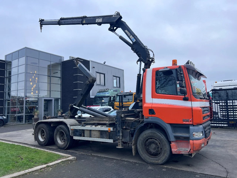 DAF CF 85.380 6X2 + MKG 141 A2 CRANE + 20 TON HOOKLIFT - EURO 3 - MANUAL GEAR - 10 TYRES - Camión multibasculante, Camión grúa: foto 3 DAF CF 85.380 6X2 + MKG 141 A2 CRANE + 20 TON HOOKLIFT - EURO 3 - MANUAL GEAR - 10 TYRES - Camión multibasculante, Camión grúa: foto 3