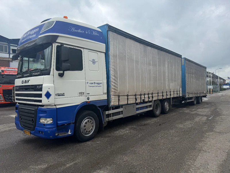 DAF XF 105.410 6X2 EURO 5 + GROENEWEGEN HANGER - Camión lona: foto 1 DAF XF 105.410 6X2 EURO 5 + GROENEWEGEN HANGER - Camión lona: foto 1