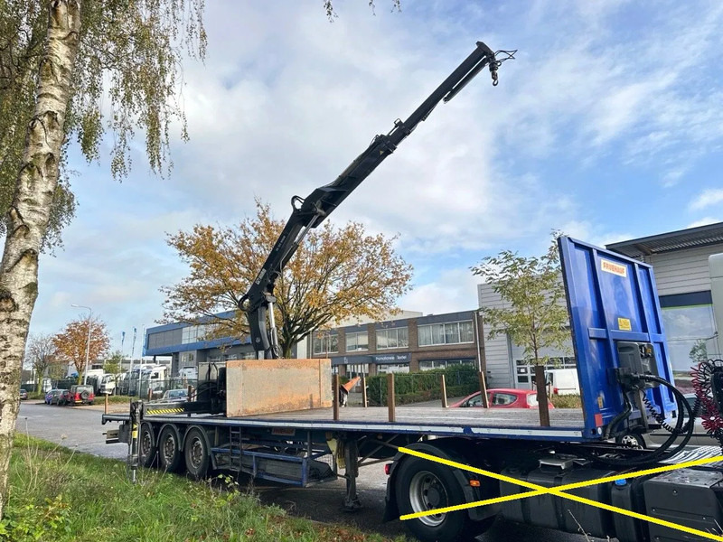 Fruehauf MET HIAB 122E-3 REMOTE CONTROLE, 2014 - Semirremolque plataforma/ Caja abierta: foto 1 Fruehauf MET HIAB 122E-3 REMOTE CONTROLE, 2014 - Semirremolque plataforma/ Caja abierta: foto 1