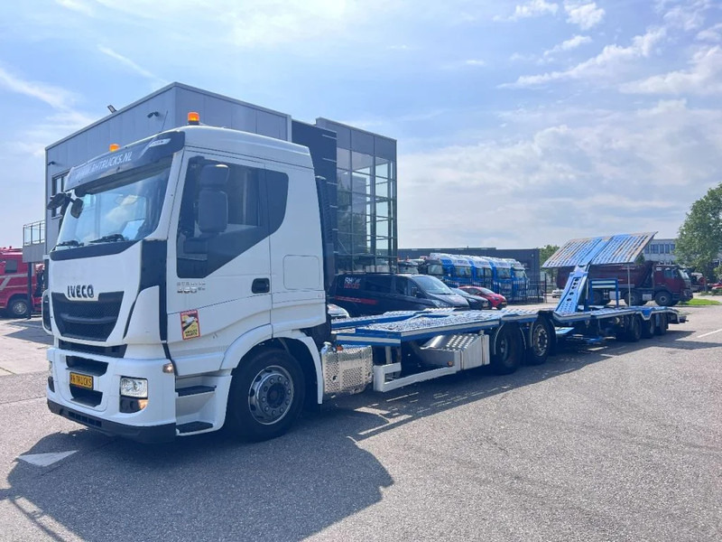 Iveco Stralis 460 6X2 EURO 6 + GS MEPPEL - TRUCK-TRANSPORTER - Camión portavehículos: foto 3 Iveco Stralis 460 6X2 EURO 6 + GS MEPPEL - TRUCK-TRANSPORTER - Camión portavehículos: foto 3
