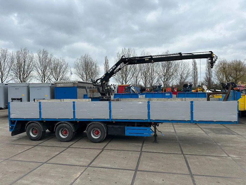Kwb HIAB 130R-206-2006 - Semirremolque plataforma/ Caja abierta: foto 1 Kwb HIAB 130R-206-2006 - Semirremolque plataforma/ Caja abierta: foto 1