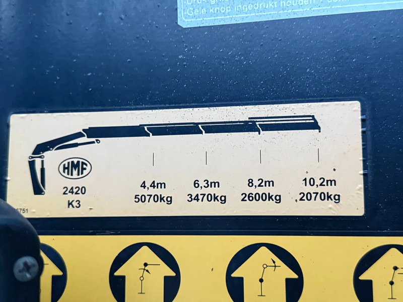 MAN TGS 35.480 8X4 + HMF 2420-K3 REMOTE + TIPPER - Camión volquete, Camión grúa: foto 5 MAN TGS 35.480 8X4 + HMF 2420-K3 REMOTE + TIPPER - Camión volquete, Camión grúa: foto 5