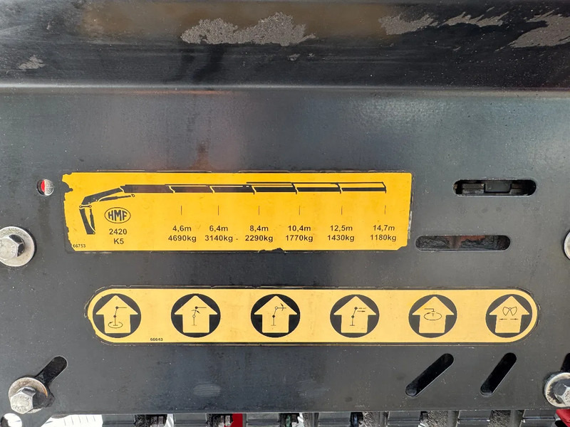 Camión con equipo de cable, Camión grúa MAN TGS 35.480 8X4 HMF 2420 K5 + HMF ABLE + REMOTE CONTROL: foto 7 Camión con equipo de cable, Camión grúa MAN TGS 35.480 8X4 HMF 2420 K5 + HMF ABLE + REMOTE CONTROL: foto 7