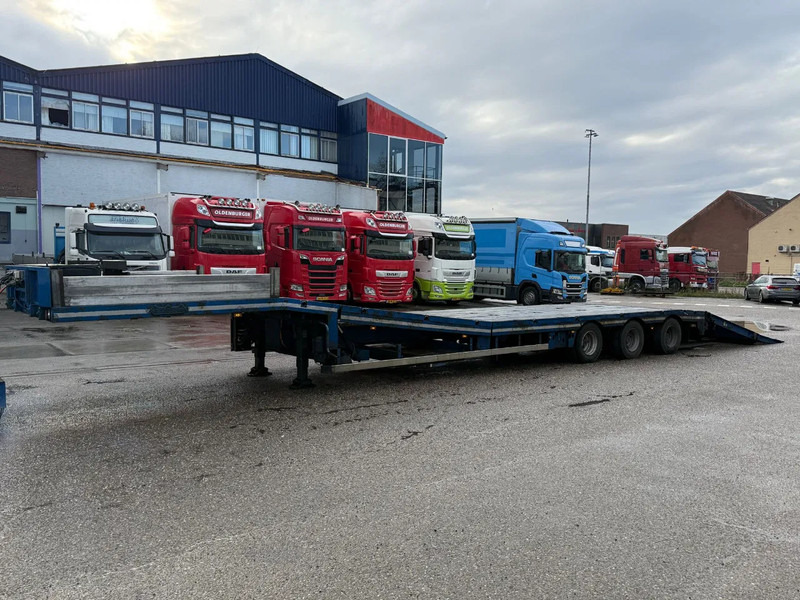 Nooteboom 3 AXLE FORCED STEERING,LIFTHING DECK, DUBBLE HYDRAULIC RAMPS, TUV TILL 05-2026 - Semirremolque góndola rebajadas: foto 1 Nooteboom 3 AXLE FORCED STEERING,LIFTHING DECK, DUBBLE HYDRAULIC RAMPS, TUV TILL 05-2026 - Semirremolque góndola rebajadas: foto 1