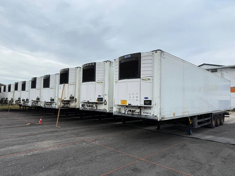 Schmitz Cargobull Schmitz Cargobull PRICES FROM €6950 TO €8950,- 40 X CARRIER 1850 MT D/E SAF AXELS - Semirremolque frigorífico: foto 1 Schmitz Cargobull Schmitz Cargobull PRICES FROM €6950 TO €8950,- 40 X CARRIER 1850 MT D/E SAF AXELS - Semirremolque frigorífico: foto 1