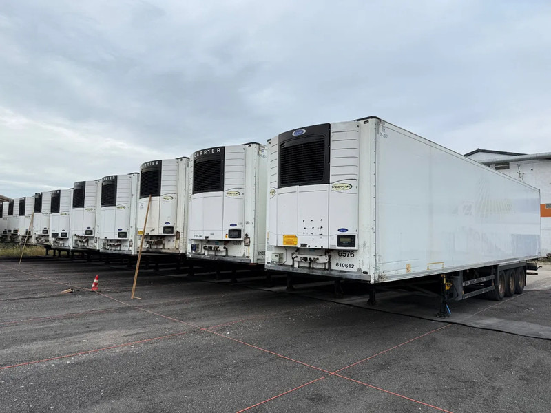 Schmitz Cargobull Schmitz Cargobull PRICES FROM €6950 TO €8950,- 40 X CARRIER 1850 MT D/E SAF AXELS - Semirremolque frigorífico: foto 1 Schmitz Cargobull Schmitz Cargobull PRICES FROM €6950 TO €8950,- 40 X CARRIER 1850 MT D/E SAF AXELS - Semirremolque frigorífico: foto 1