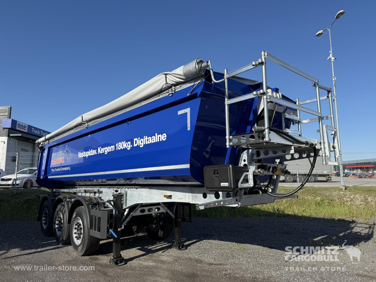 SCHMITZ Tipper Steel half pipe body 24m³ - Semirremolque volquete: foto 5 SCHMITZ Tipper Steel half pipe body 24m³ - Semirremolque volquete: foto 5