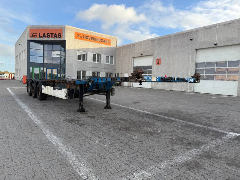 Krone Container chassis / Container-Fahrgestell / - Semirremolque portacontenedore/ Intercambiable: foto 1 Krone Container chassis / Container-Fahrgestell / - Semirremolque portacontenedore/ Intercambiable: foto 1