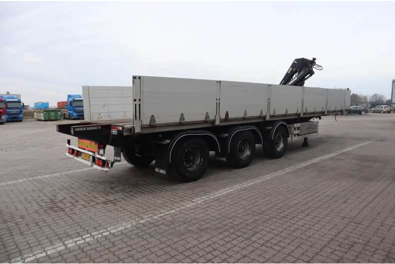 Van Hool Cranetrailer/Krantrailer/Kranauflieger - Semirremolque plataforma/ Caja abierta: foto 3 Van Hool Cranetrailer/Krantrailer/Kranauflieger - Semirremolque plataforma/ Caja abierta: foto 3