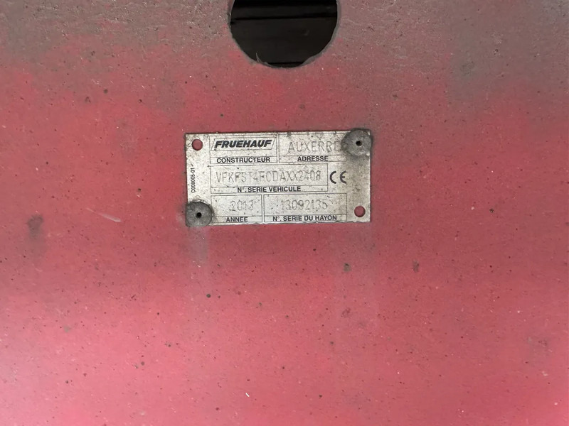 Semirremolque caja cerrada Fruehauf Dhollandia DHSMR.20 2000 KG - Lifting axle - sliding door: foto 16