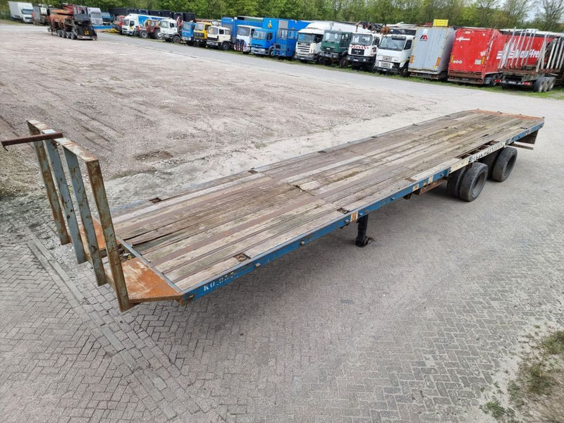 Fruehauf STEELSPRING - Drum - 8 tyres - Semirremolque plataforma/ Caja abierta: foto 1 Fruehauf STEELSPRING - Drum - 8 tyres - Semirremolque plataforma/ Caja abierta: foto 1