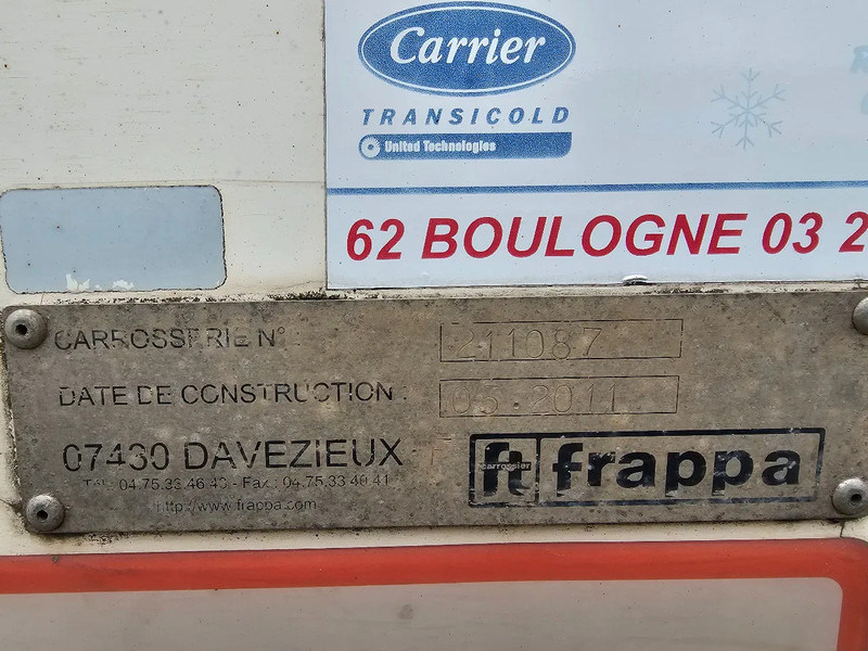 Semirremolque frigorífico Lecitrailer 3E20SD - Carrier vector 1850 - DHollandia 2000kg: foto 17