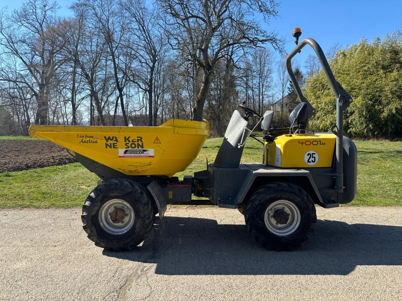 WACKER Neuson 4001 - Dúmper: foto 1 WACKER Neuson 4001 - Dúmper: foto 1