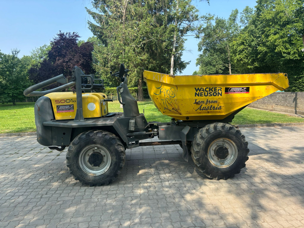 Wacker Neuson 5001 - Dúmper: foto 2 Wacker Neuson 5001 - Dúmper: foto 2