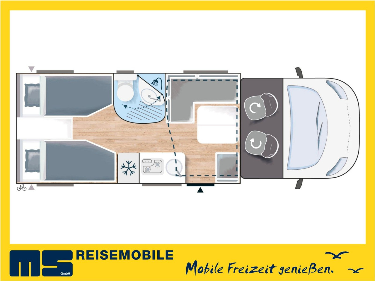 Chausson 627 TITANIUM / -2026- / 165PS-8G. / EINZELBETTEN - Autocaravana perfilada: foto 2 Chausson 627 TITANIUM / -2026- / 165PS-8G. / EINZELBETTEN - Autocaravana perfilada: foto 2