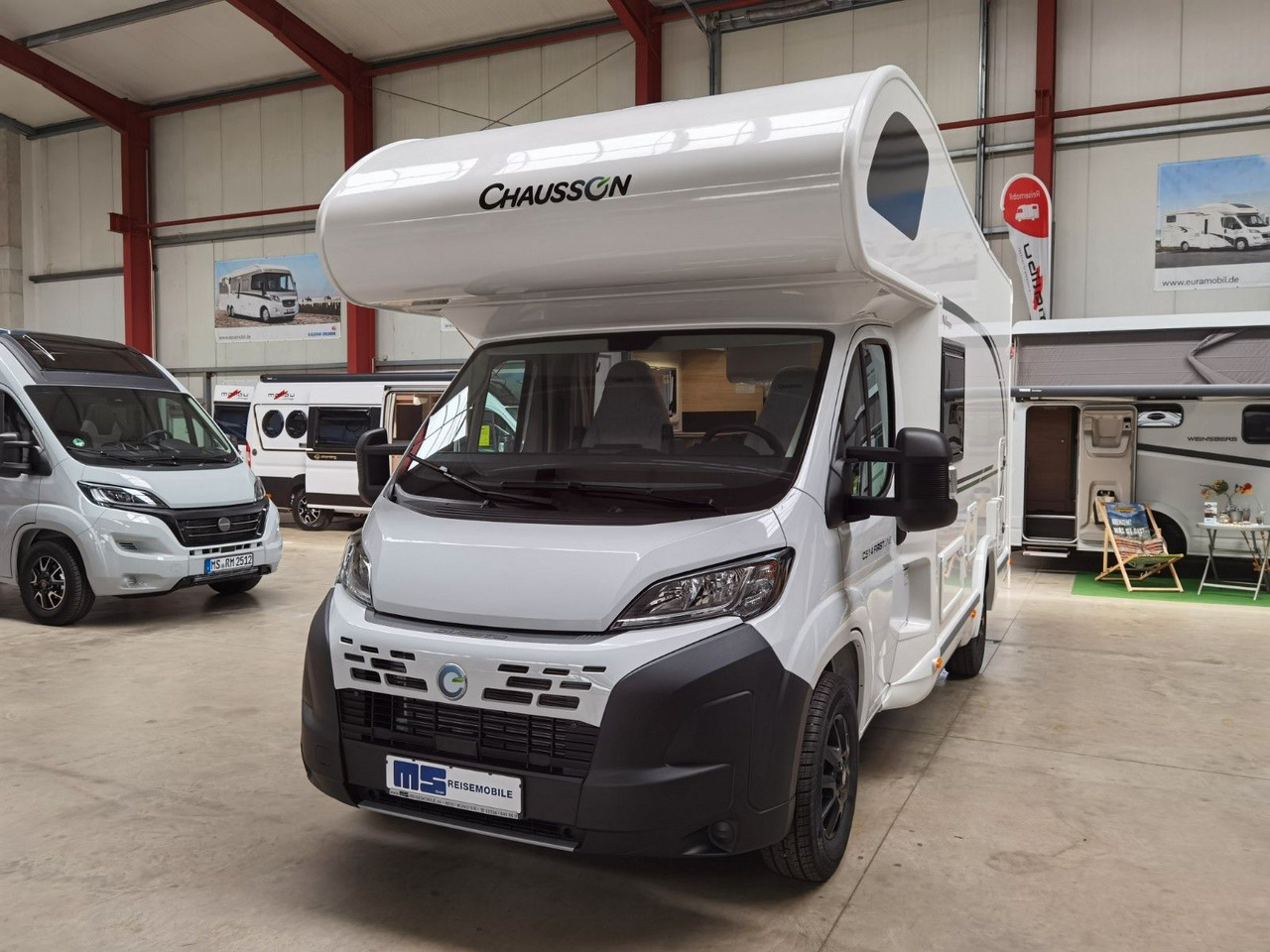 Autocaravana capuchina Chausson C 514 /-2025-/ ARCTIC-PAKET/ HECKBETT /NUR 5.99M: foto 7