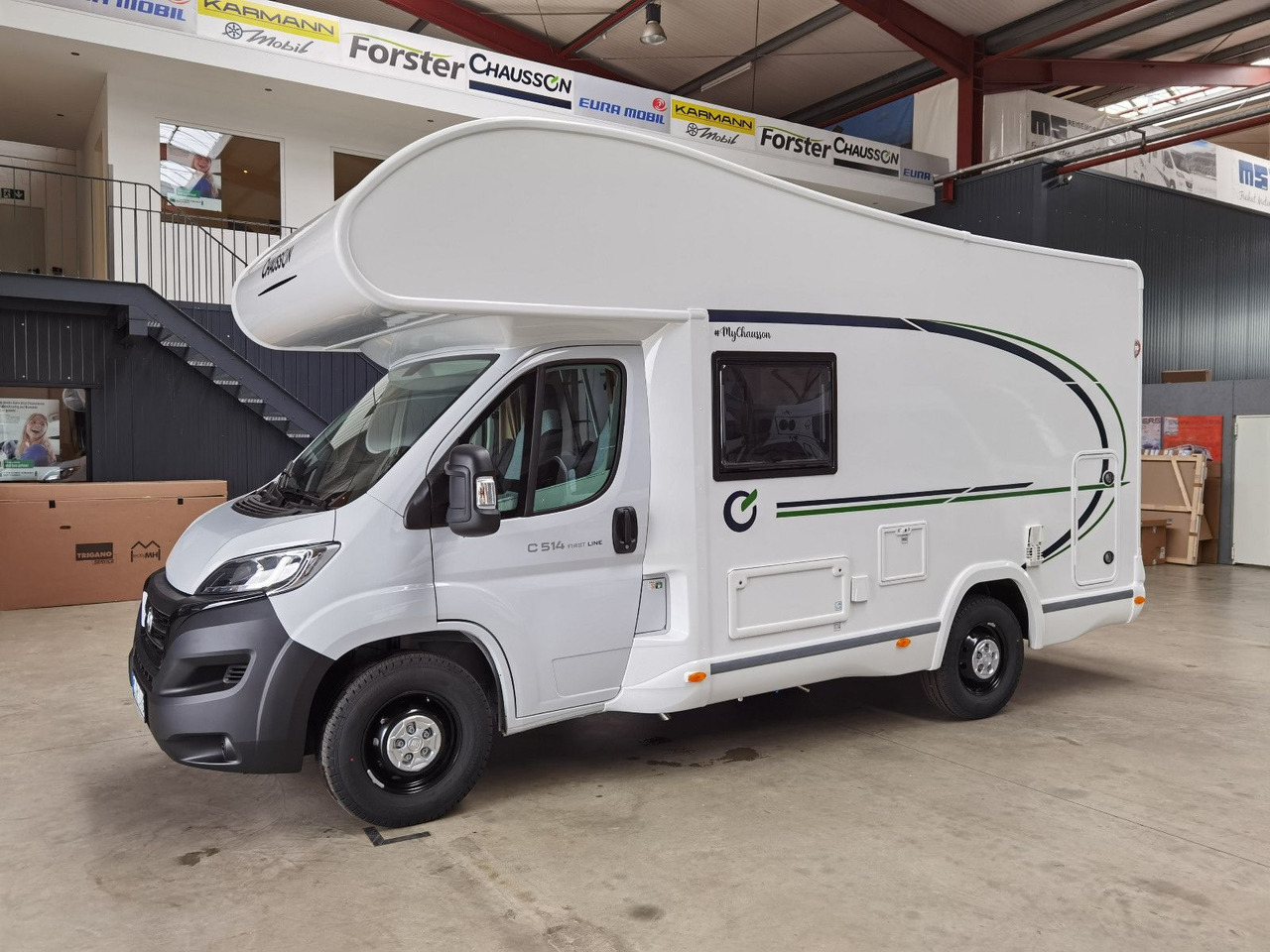 Autocaravana capuchina Chausson C 514 FIRST LINE /140PS / ZUBEHÖR- PAKET / 5.99M: foto 6