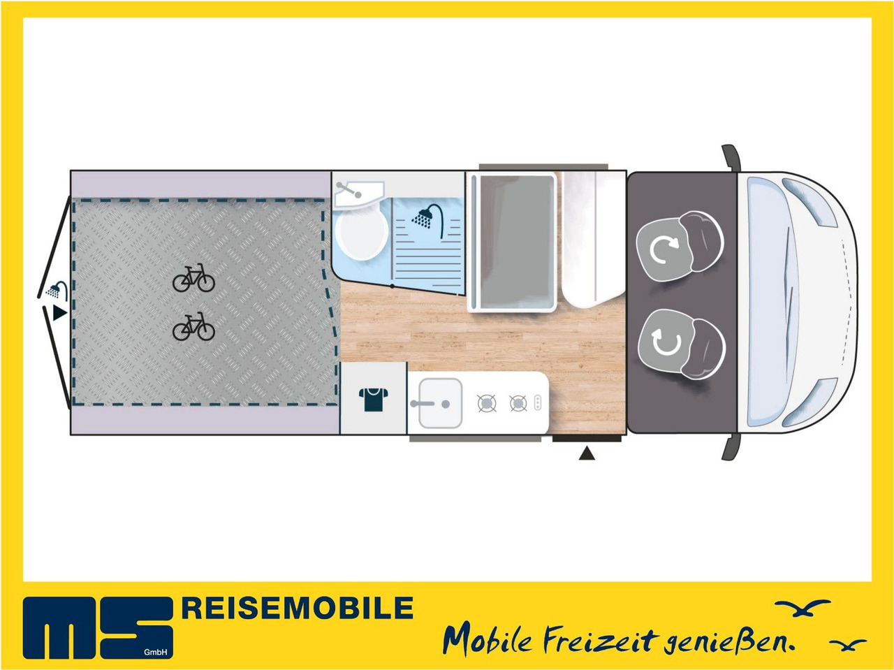 Chausson V690 SPORT LINE / 140PS-8G / XL -HUBBETT E.-BIKE - Cámper: foto 2 Chausson V690 SPORT LINE / 140PS-8G / XL -HUBBETT E.-BIKE - Cámper: foto 2