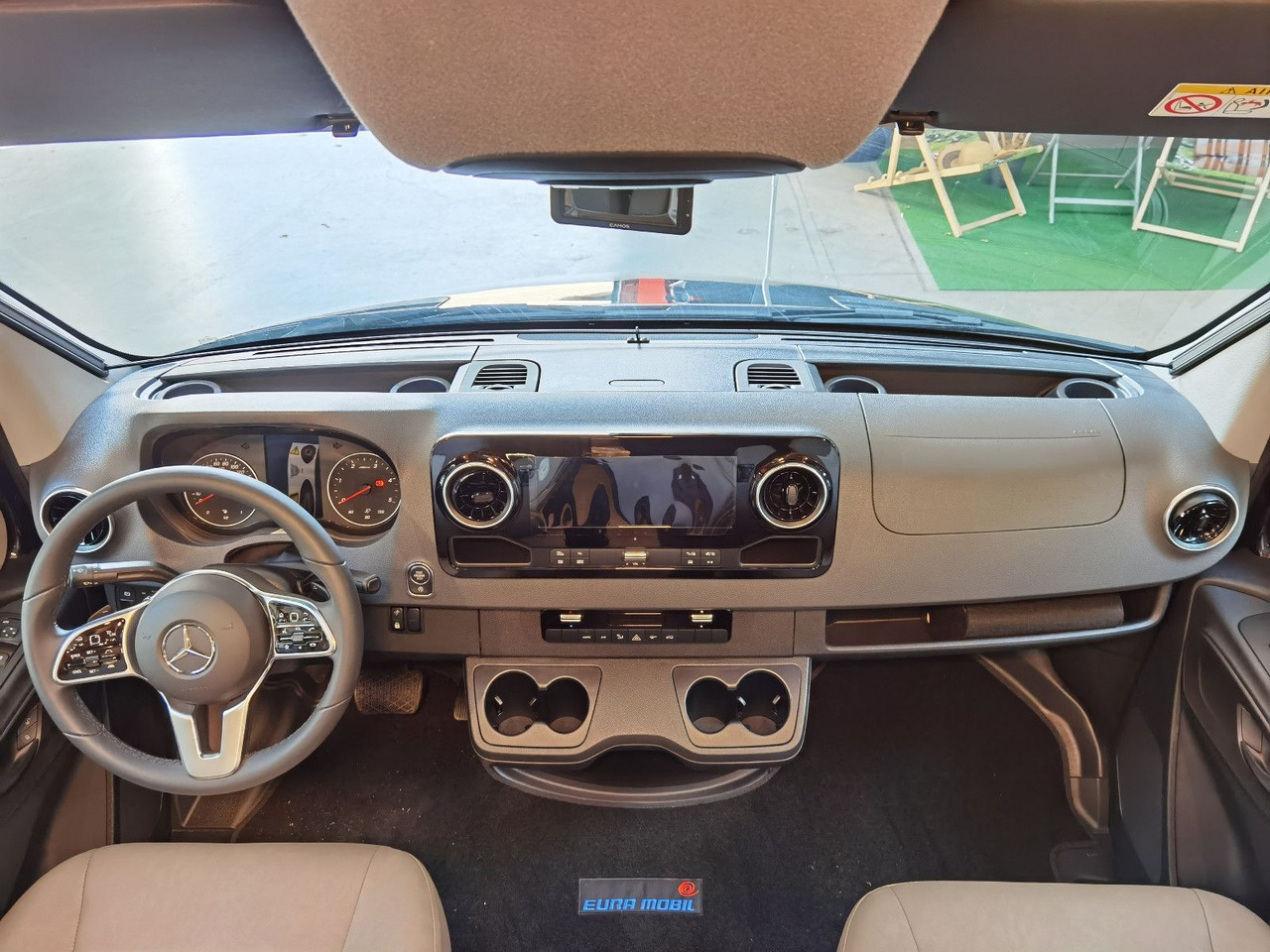 Autocaravana perfilada Eura Mobil PROFILA T 726 EF / -2025-/RAUMBAD & EINZELBETTEN: foto 14